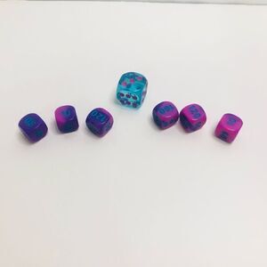 pokémon tcg league battle deck dice purple blue replacements